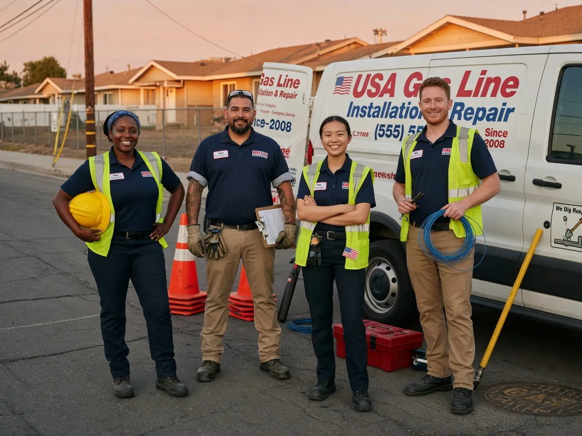 Gas Line Installation company in Mount Pleasant, IA